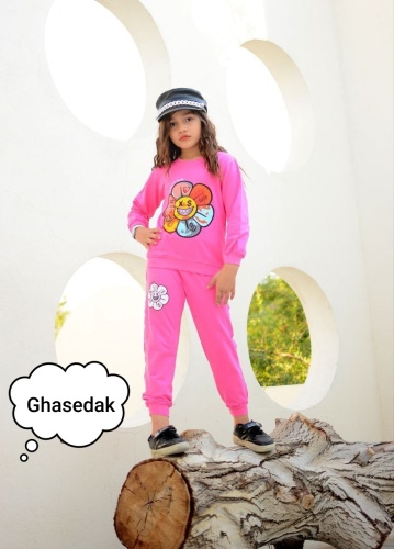 بلوز شلوار طرح گل