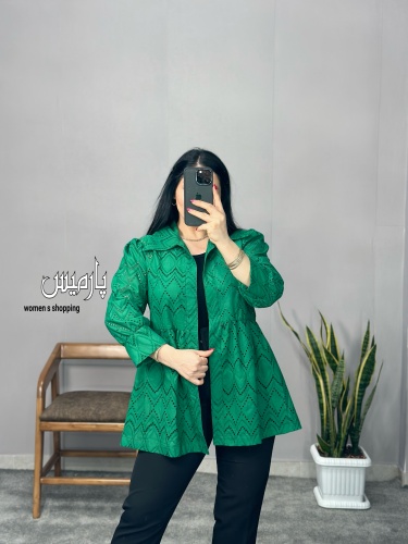 مانتو مزونی سوزن دوزی