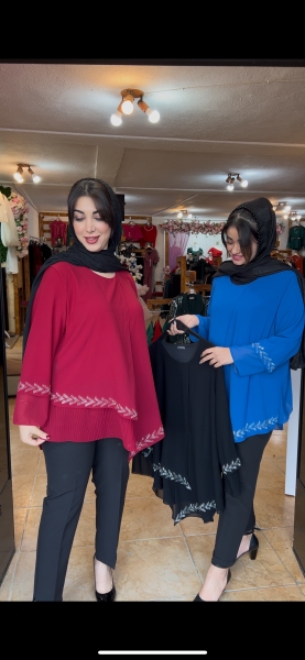 شومیز پلیسه قواره دار