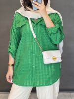 مانتو حصیری شومیزی