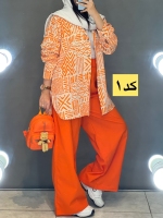 ست چاپی لینن رنگی