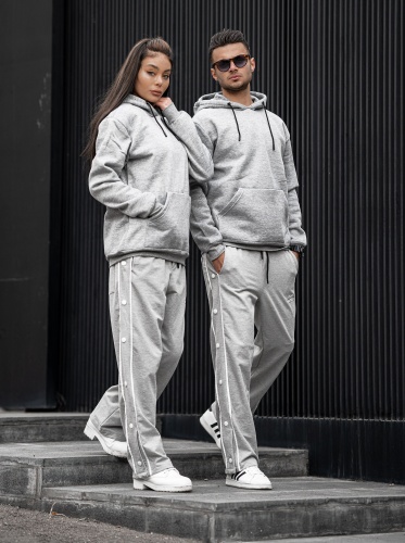 هودی سه نخ ملانژ