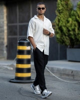 پیراهن مراکشی ویفری سفید