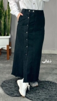 دامن بغل دکمه