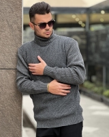 بافت یقه اسکی درشت