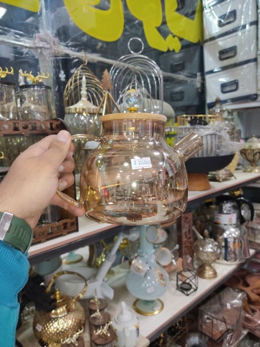 قوری پیرکس،روغن ریز