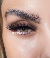 مژه یکسره قد بلند عروسکی 7d روسی