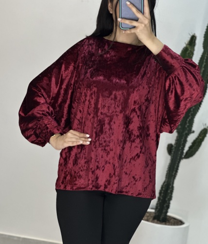 شومیز کیمونو مخمل