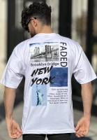 تیشرت مچینست Newyork سفید