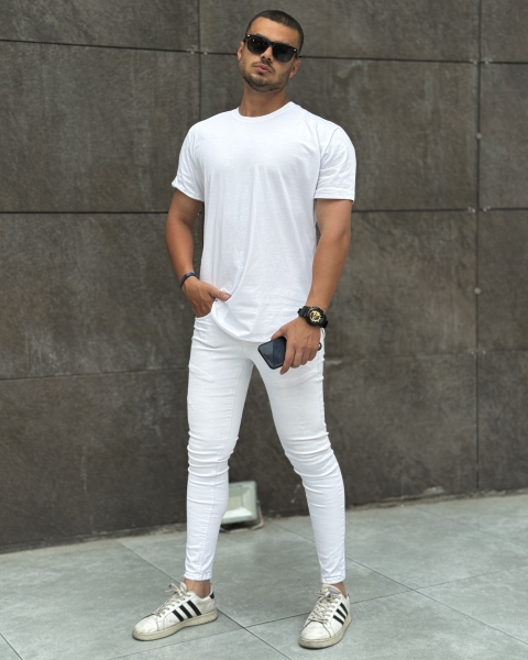 تیشرت بیسیک Zara سفید