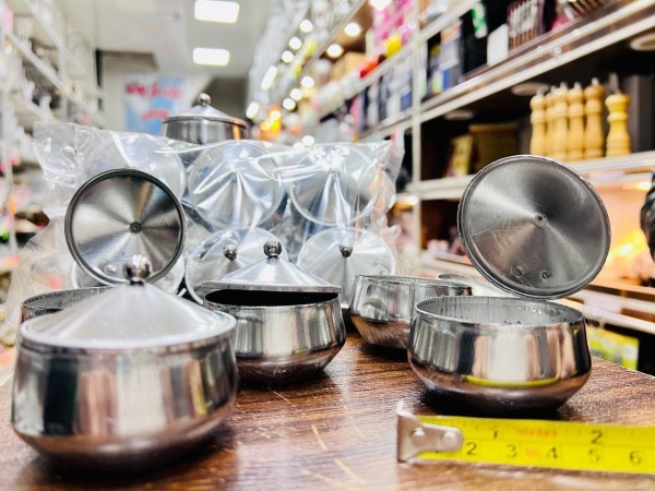 قندان نقلی استیل