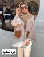 مانتو مازراتی جیب چرم رنگی