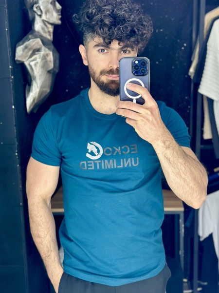 تیشرت ecko سبز تیره