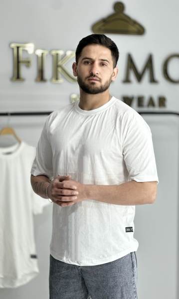 تیشرت بیسیک سفید