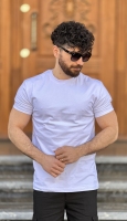 تیشرت بیسیک سفید برشکا