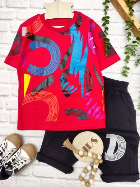 تیشرت شلوارک اسپرت. ( سایز 45 تا 60)