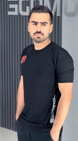 تیشرت پنبه گل مشکی