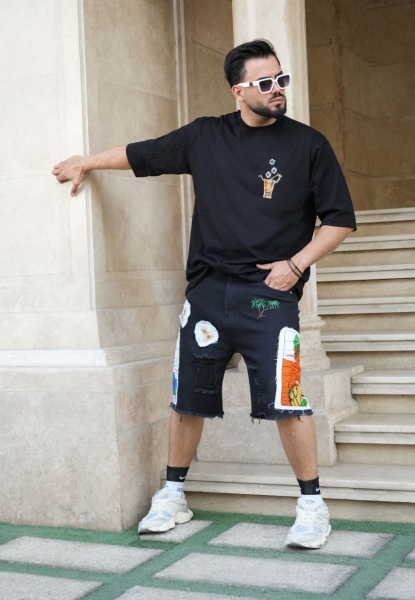 تی شرت لش آستین سه ربع