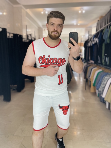 تاپ شلوارک سفید