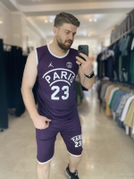 تاپ شلوارک بنفش