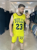 تاپ شلوارک زرد