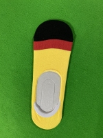 جوراب کالج Germany مشکی قرمز زرد