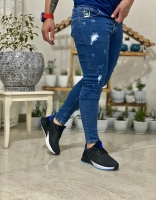 شلوار جین زاپ Gucci آبی تیره