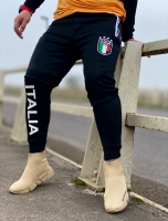 شلوار اسلش ITALIA مشکی سفید