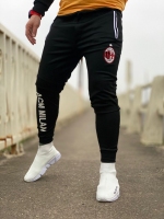 شلوار اسلش AC Milan مشکی سفید