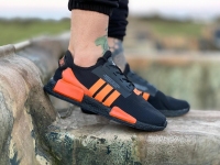 کتونی سایز بزرگ Adidas مشکی نارنجی