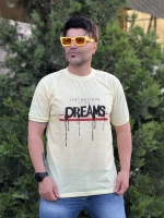 تیشرت آستین کوتاه Dreams لیمویی