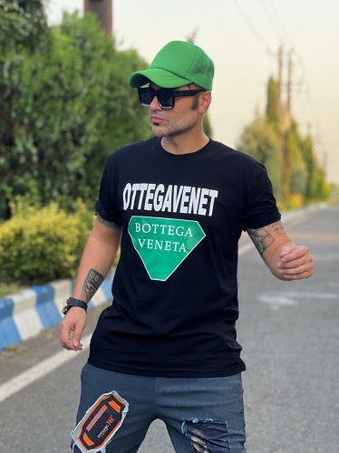 تیشرت آستین کوتاه OTTEGAVENET مشکی