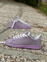 کتونی سایز میانه بندی Adidas Smith یاسی