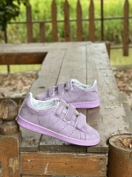 کتونی سایز میانه چسبی Adidas Smith یاسی
