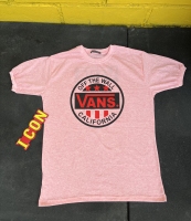 تیشرت آستین کوتاه Vans صورتی