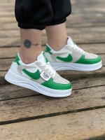 کتونی سایز میانه NIKE STAY سفید سبز