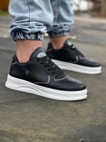 کتونی دخترانه versace مشکی کف سفید