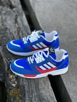 کتونی سایز میانه ADIDAS ZX آبی قرمز