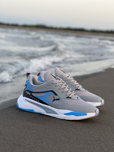 کتونی اسپرت Puma طوسی آبی