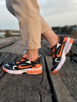 کتونی سایزمیانه JUST DOIT مشکی نارنجی