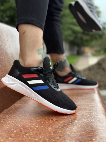 کتونی Adidas Falcon مشکی قرمز آبی