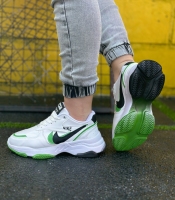 کتونی دخترانه NIKE سفید سبز