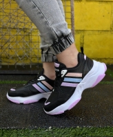 کتونی دخترانه adidas مشکی یاسی