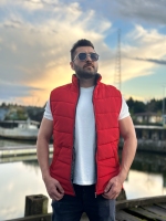 پافر fashion قرمز