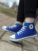 کتونی حراجی دخترانه ALL STAR آبی