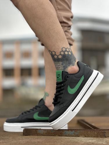 کفش کتونی NIKE AIR مشکی سبز