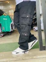 کارگو کتان مشکی