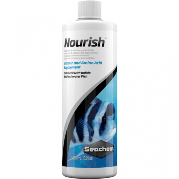 مکمل تغذیه ویتامین و آمینو اسید ماهی نوریش سیچم100ml