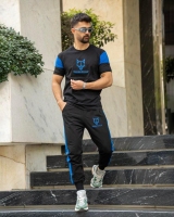 ست تی شرت و اسلش پنبه گلکسی