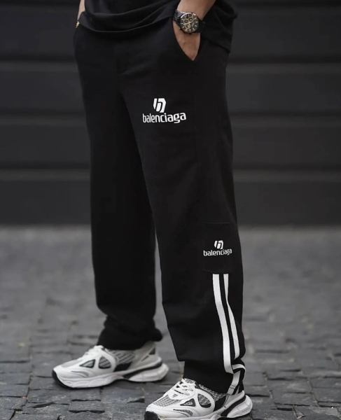 شلوار بگ مشکی بالنسیاگا